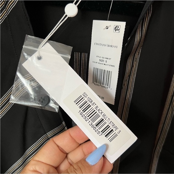 Jonathan Simkhai, Women's Bondi Pajama Stripe
Wrap Waist Mini Dress. Size:S. NWT - Picture 7 of 12